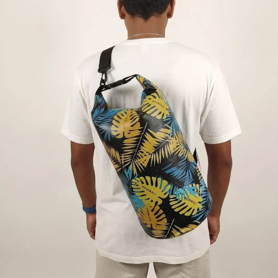 AZURBALI Special Edition Monstera Cylinder Dry Bag 10L